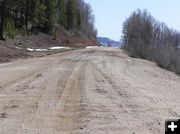 Washboards and mud. Photo by Pinedale Online.