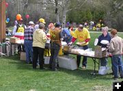 Food Line. Photo by Pinedale Online.