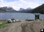 Lake Boat Launch area. Photo by Pinedale Online.