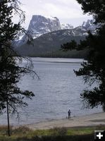 Fishing the lakes. Photo by Pinedale Online.