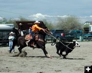 Calf Roper. Photo by Pinedale Online.