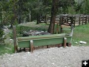 Corrals available at trailhead. Photo by Pinedale Online.