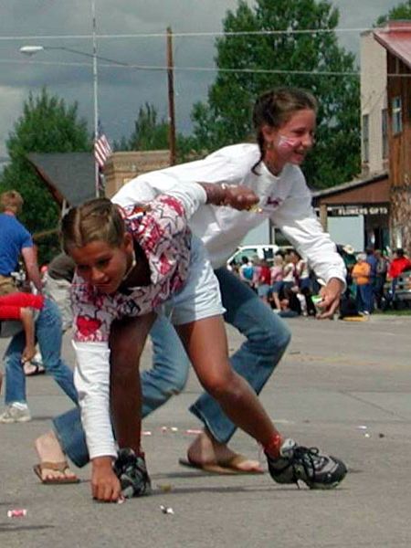 Candy Scramble. Photo by Pinedale Online.