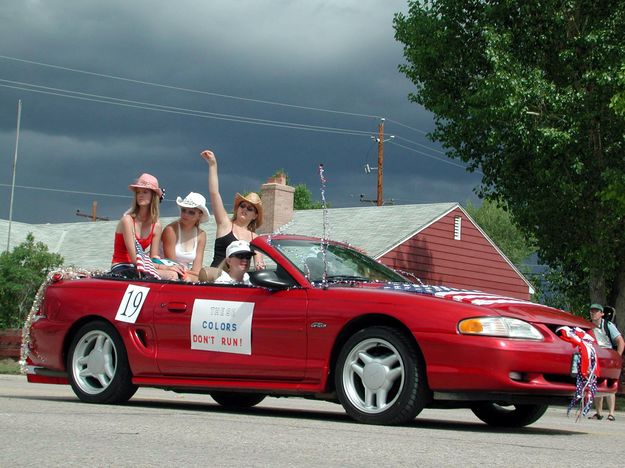 Patriotic. Photo by Pinedale Online.