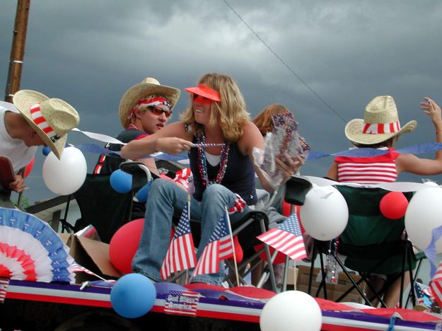 Red White & Blue. Photo by Pinedale Online.