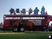 Good Rodeo Seat. Photo by Pinedale Online.