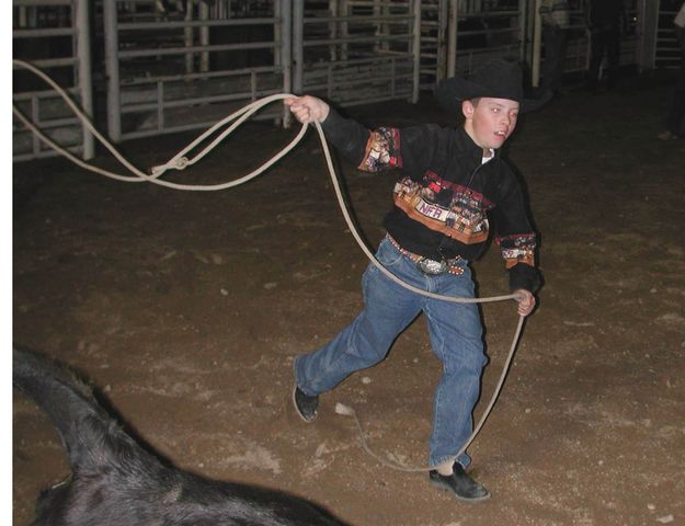 Calf Roper. Photo by Pinedale Online.