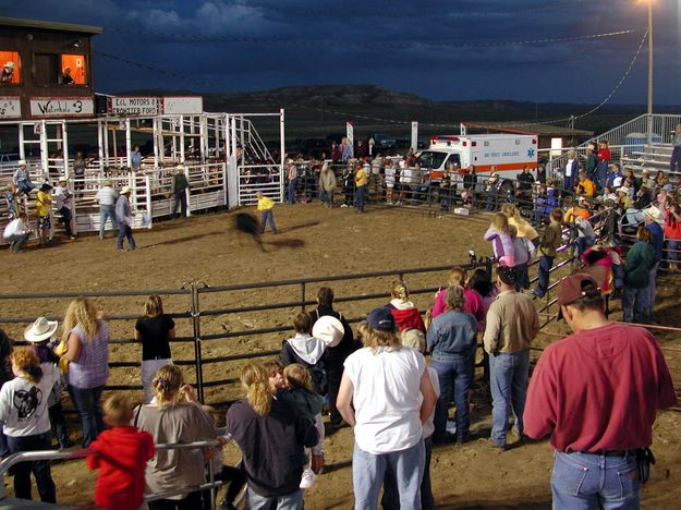 Under the Lights. Photo by Pinedale Online.