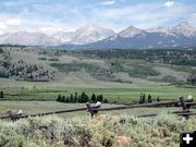 Temple Peak over Big Sandy Ranch. Photo by Pinedale Online.