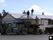 Pinedale Town Shop work. Photo by Pinedale Online.