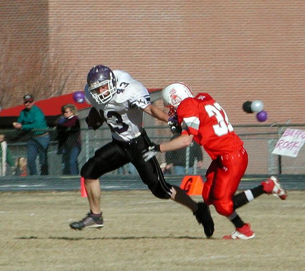 Stiff Arm. Photo by Pinedale Online.