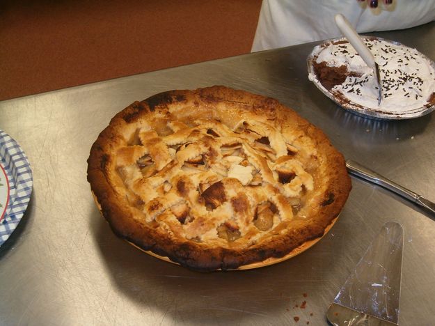 Home-made Pie. Photo by Suki Hohl.