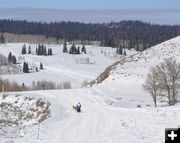 Scenic trail course. Photo by Dawn Ballou, Pinedale Online.