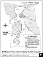 Mouse habitat range. Photo by US FWS graphic.