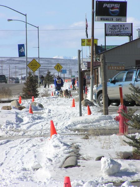 Coming into Pinedale. Photo by Dawn Ballou, Pinedale Online.