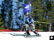 Skiing in Shorts. Photo by Pinedale Online.