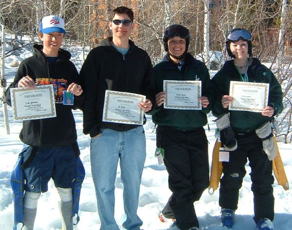 Alpine Ski Team. Photo by Dave Daniel.