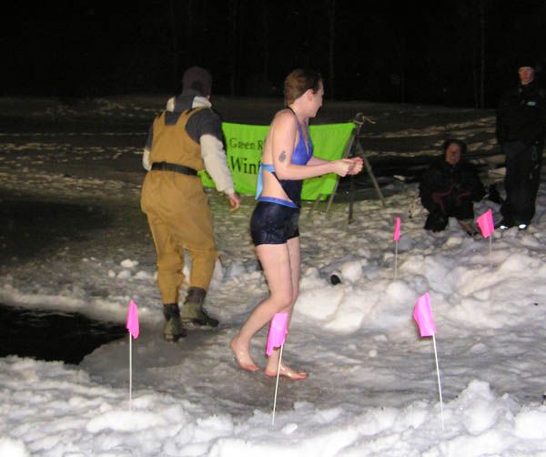 Barefoot Plunger. Photo by Pinedale Online.