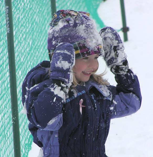 Fun in the Snow. Photo by Pinedale Online.