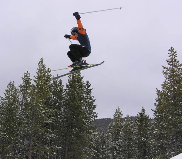 The Big Jump. Photo by Pinedale Online.