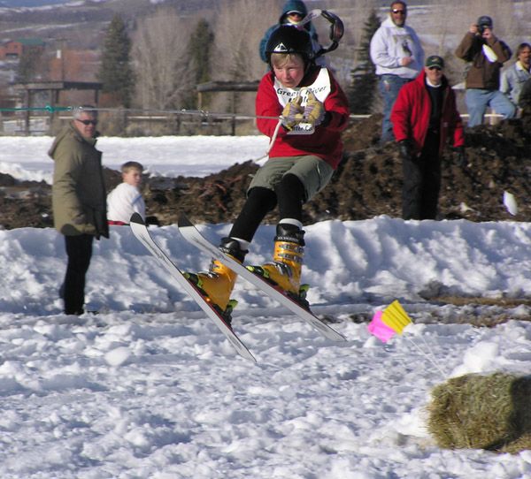 Good Jump. Photo by Dawn Ballou, Pinedale Online.