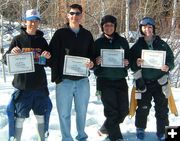 Alpine Ski Team. Photo by Dave Daniel.