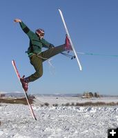 Incredible Air. Photo by Dawn Ballou, Pinedale Online.