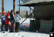 Snowshoe Biathalon. Photo by Pinedale Online.