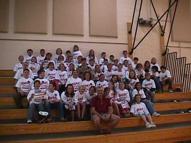 DARE Graduates. Photo by Ken Hartwig.