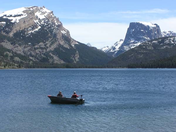 Fish are biting. Photo by Pinedale Online.