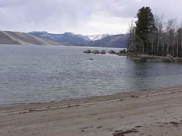 Fremont Lake. Photo by Pinedale Online.