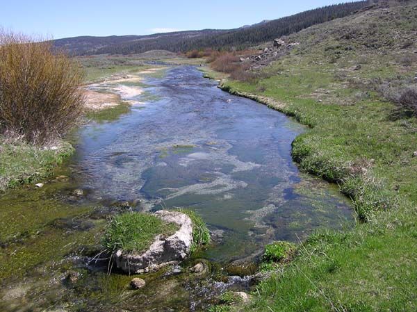 Kendall Warm Springs. Photo by Pinedale Online.