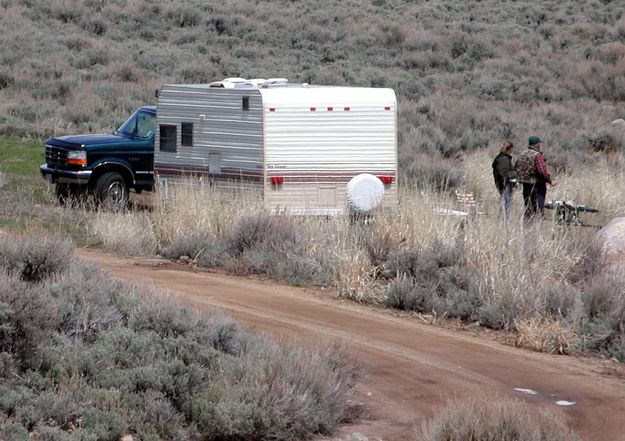 Tony's Camping Spot. Photo by Pinedale Online.