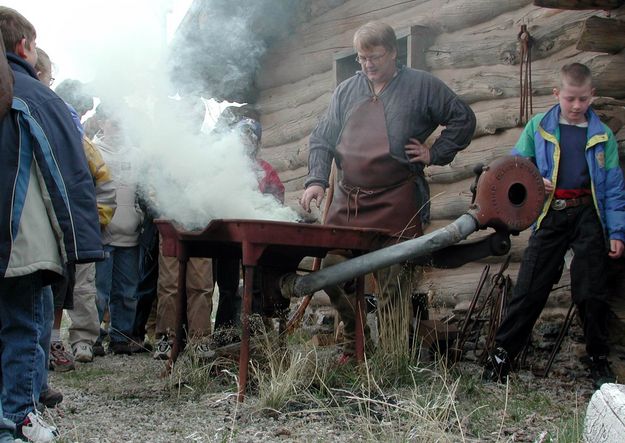 Blacksmith. Photo by Pinedale Online.