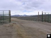 Soda Lake gate. Photo by Pinedale Online.