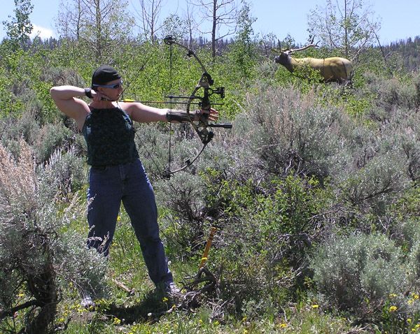 Ladies Turn to Shoot. Photo by Pinedale Online.