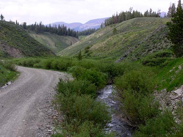 Greys River headwaters. Photo by Pinedale Online.