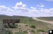 Sign to Big Sandy. Photo by Pinedale Online.