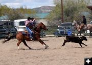 Calf Roper. Photo by Pinedale Online.