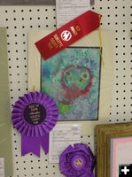 Youth art winner. Photo by Pinedale Online.