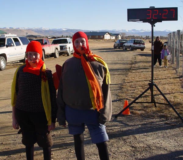 Pinedale 2005 Turkey Trot. Photo by Craig Sheppard.