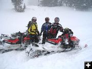 We're Snowmobiling!. Photo by Gary Neely.