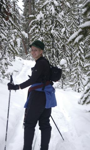 Cross-country skiing. Photo by Arnold Brokling.