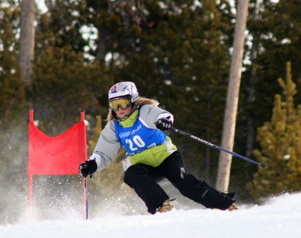 Megan Grassell. Photo by Clint Gilchrist, Pinedale Online.