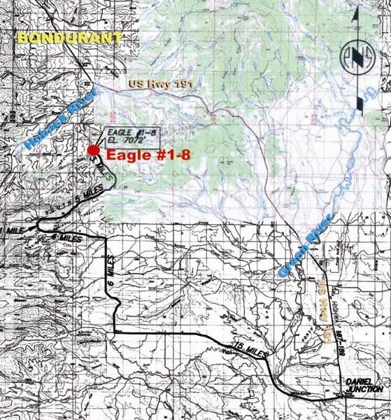 Eagle Prospect Project Map. Photo by .