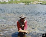 Wilderness Fishing. Photo by Bridger Wilderness Outfitters.