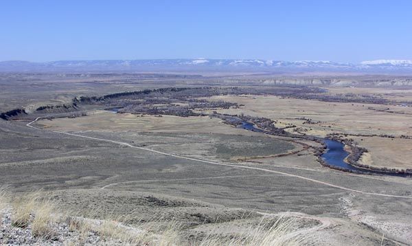 Confluence of 2 rivers. Photo by Pinedale Online.