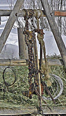 Harness and Fence Fixers. Photo by Barbara Ellwood.