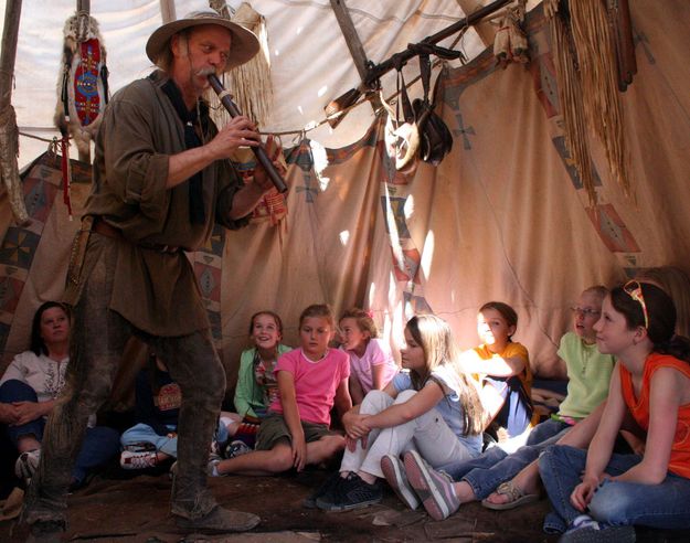 The Flute Story. Photo by Pinedale Online.