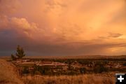 Sunset over Pinedale. Photo by Arnold Brokling.